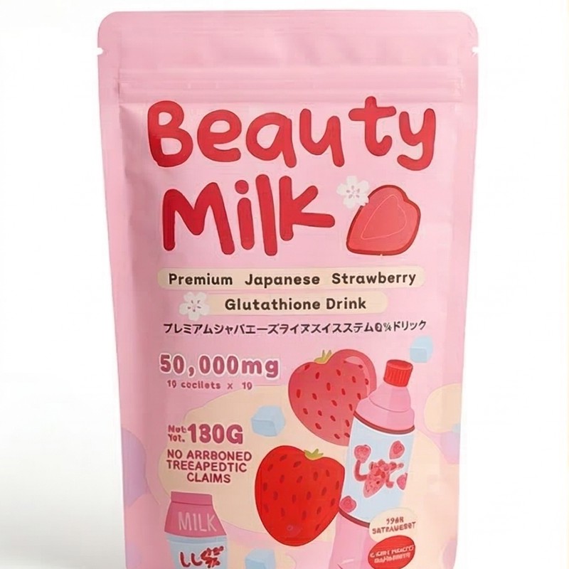 Beauty Milk — Japanese Strawberry Glutathione