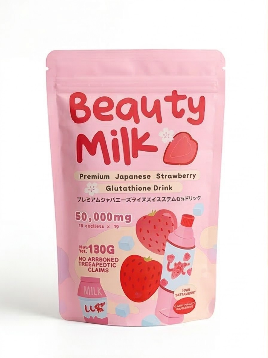 Beauty Milk — Japanese Strawberry Glutathione