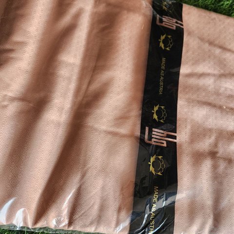 Senator Fabric — Patterned Peach