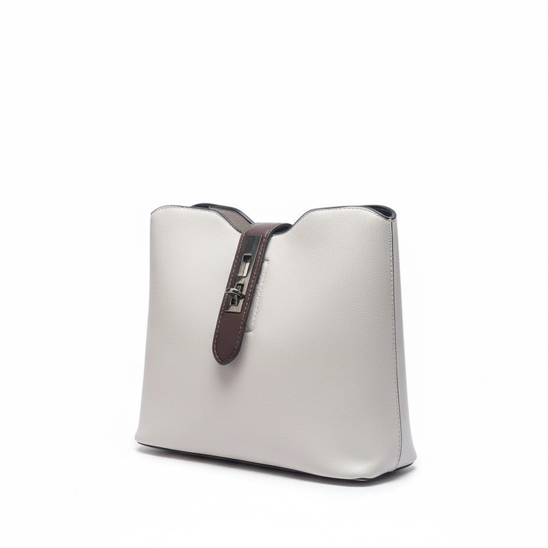 Ethereal Grey Minimalist Handbag