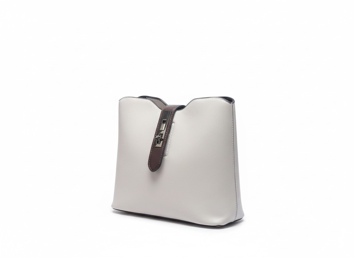 Ethereal Grey Minimalist Handbag