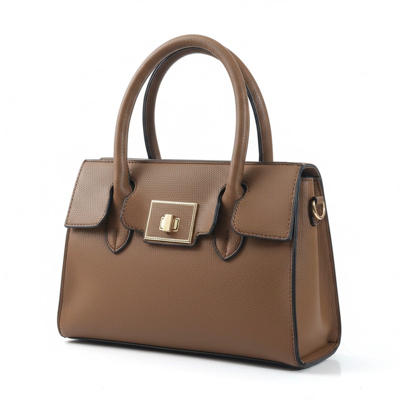 Sienna Pebbled Satchel