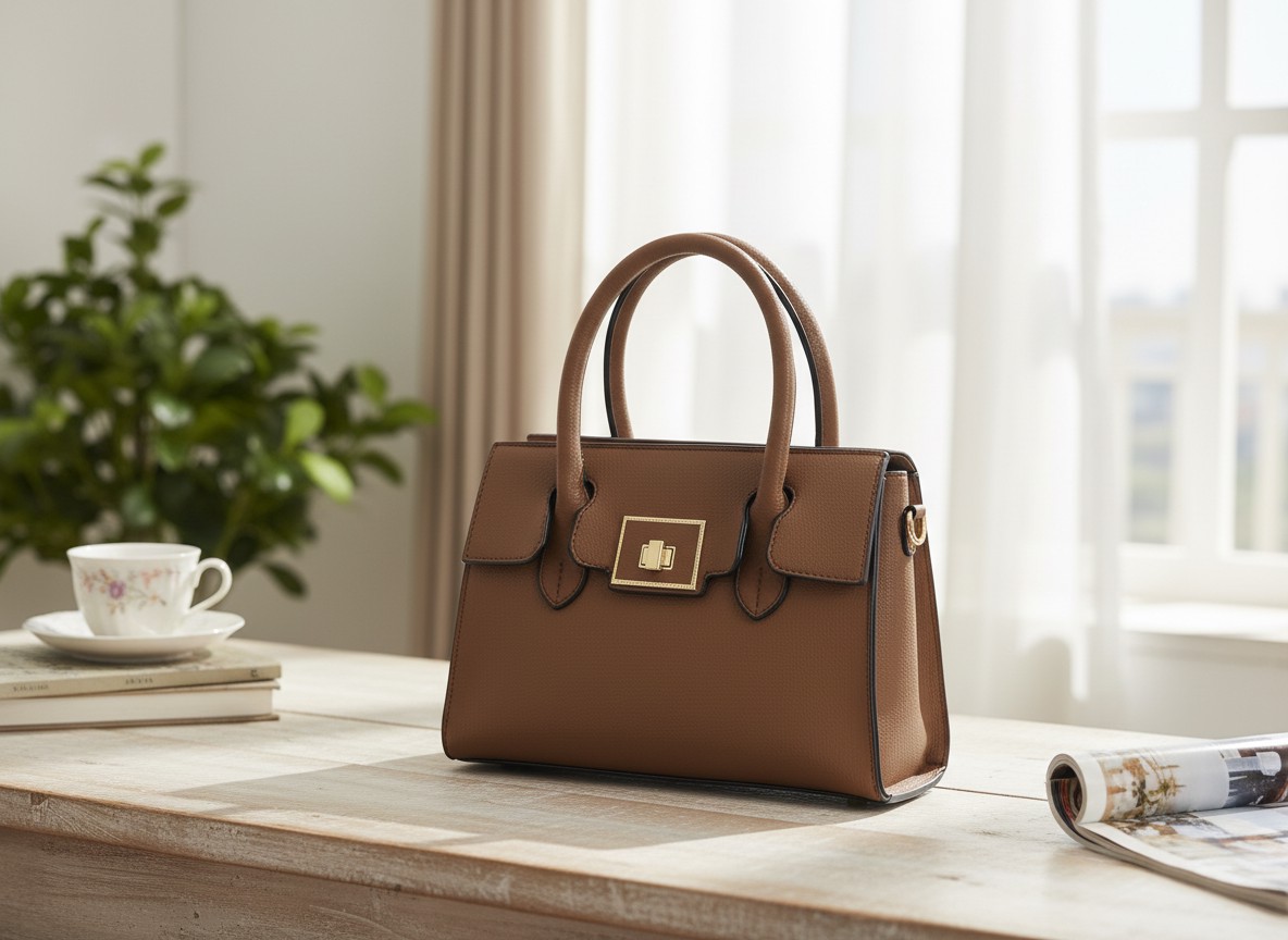 Sienna Pebbled Satchel