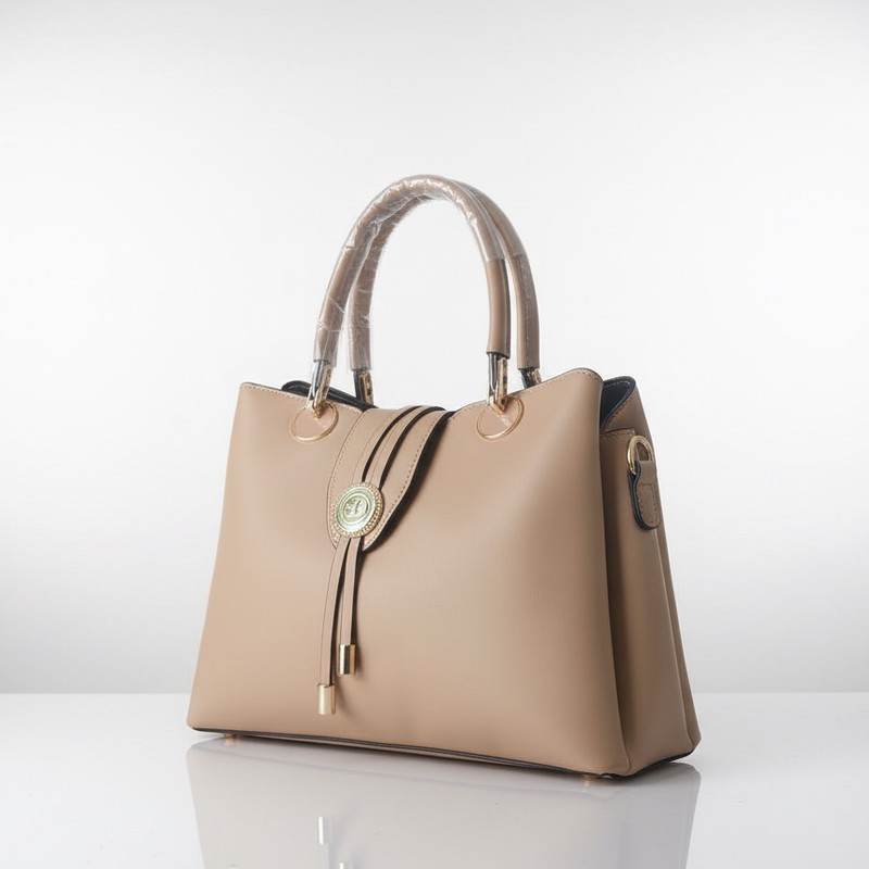 Luxe Horizon Beige Satchel