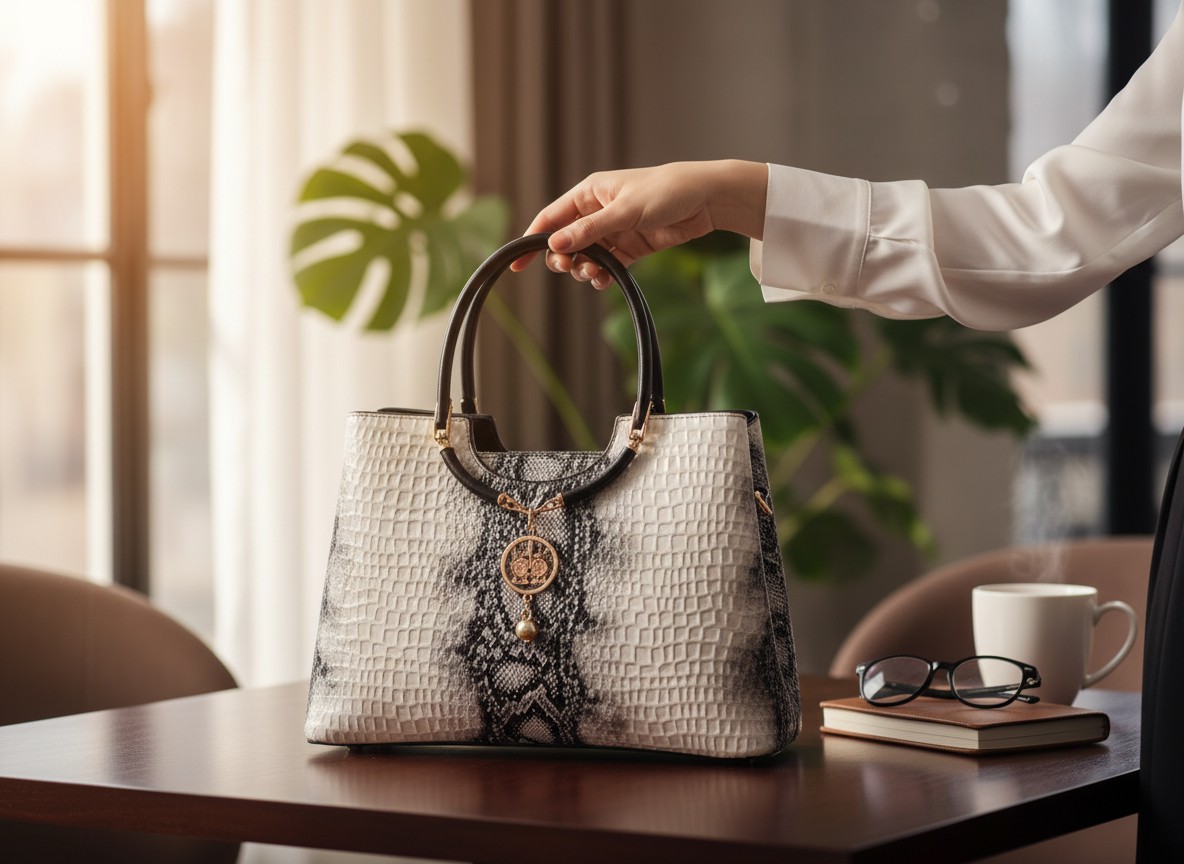 Serpent Chic Satchel
