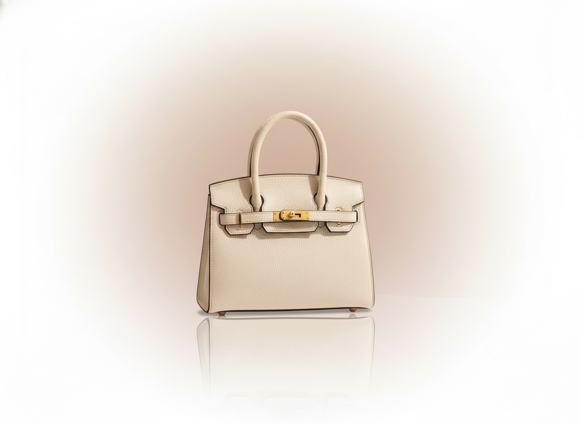 Ivory Luxe Textured Satchel