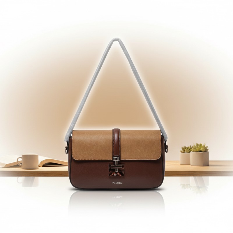 Pedra Heritage Two-Tone Handbag