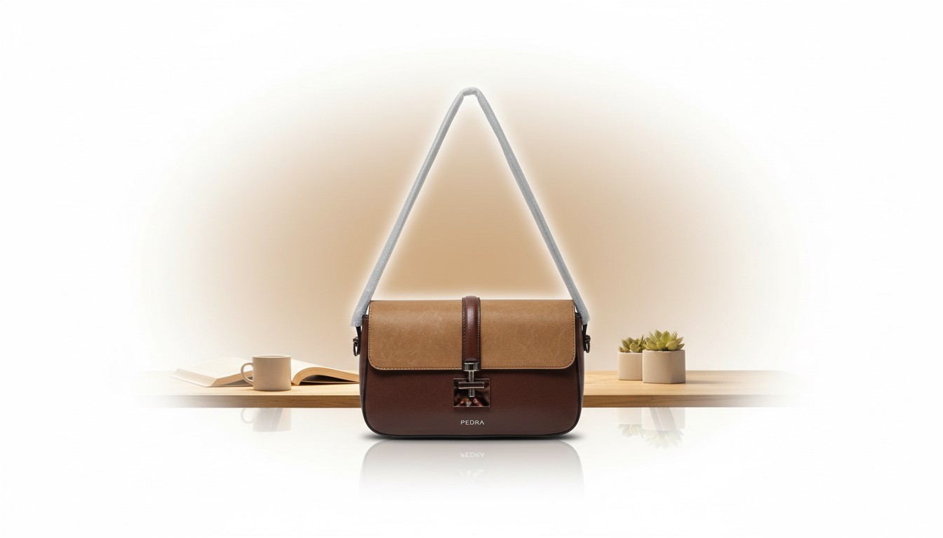 Pedra Heritage Two-Tone Handbag