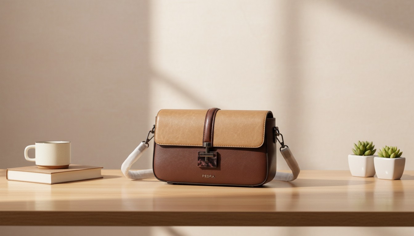 Pedra Heritage Two-Tone Handbag